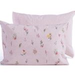 Μαξιλαροθήκη Plant Pink 52x72 Nef-Nef Homeware