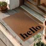 Ταπέτο Εισόδου Hello 45x75 Nef-Nef Homeware