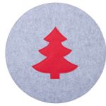 Σετ 2τμχ. Σουπλά Felt Tree Grey  Nef-Nef Homeware