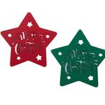 Σετ 4τμχ. Σουβερ Merry Chrs Green Nef-Nef Homeware