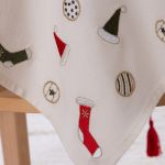 Τραπεζομάντηλο Chrs is All Around 100x100 Nef-Nef Homeware