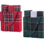 Σετ 3τμχ. Καλάθι με πετσέτες  Santa Basket Red Nef-Nef Homeware