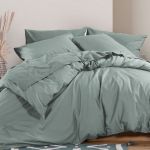 Παπλωματοθήκη 1214-Mint Υπέρδιπλη 230x240 Basic-22 Nef-Nef Homeware