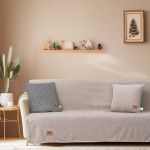 Ριχτάρι Μονοθέσιο Desert Beige180x180 Madi Homeware