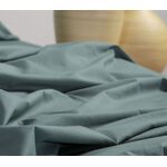 Σεντόνι Basic 1172-Green 1.40x2.00+30 Διπλό με λάστιχο Nef-Nef Homeware