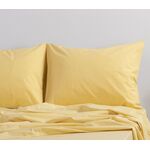 Σεντόνι Basic 1184-Yellow 1.40x2.00+30 Διπλό με λάστιχο Nef-Nef Homeware