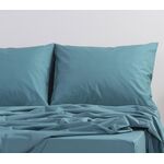 Σεντόνι Basic 1104-Dusty Petrol 1.40x2.00+30 Διπλό με λάστιχο Nef-Nef Homeware