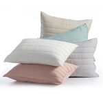 Σετ 2τμχ.Μαξιλαροθήκες Colorfull Beige 52x72 Nef-Nef Homeware