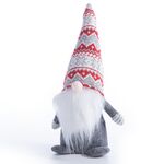 Χριστουγεννιάτικο Διακοσμητικό Dwarf Grey Στοπ Πόρτας 12x29 Nef-Nef Homeware