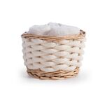Σετ 5τμχ.Borra Cream καλαθάκι με Λαβέτες 30x30 Nef-Nef Homeware