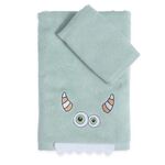 Σετ 2τμχ.Πετσέτες Alphabet Monster Nef-Nef Homeware
