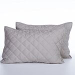 Σετ 2τμχ.Μαξιλαροθήκες Olga Grey 52x72 Nef-Nef Homeware