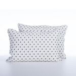 Σετ 2τμχ.Μαξιλαροθήκες Donter Grey 52x72 Nef-Nef Homeware