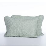 Σετ 2τμχ.Μαξιλαροθήκες Zinovia Mint 52x72 Nef-Nef Homeware