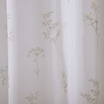 Κουρτίνα Μπάνιου Claris Ecru 180x200 Nef-Nef Homeware