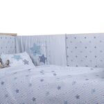 Βρεφική Κουβέρτα πικέ Κούνιας Explore the Universe 110x150 Nef-Nef Homeware