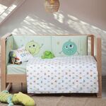 Σετ 3τμχ. Σεντόνια Κούνιας Alphabet Monster 120x170 Nef-Nef Homeware