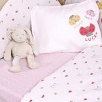 Σετ 3τμχ. Σεντόνια Κούνιας Lady Bug  120x170 Nef-Nef Homeware