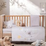 Σετ 3τμχ. Σεντόνια Κούνιας Happy Days 120x170 Nef-Nef Homeware