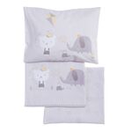 Σετ 3τμχ. Σεντόνια Κούνιας Happy Days 120x170 Nef-Nef Homeware