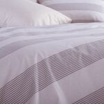 Σετ Σεντόνια Casual Stripe Ecru 170x270 Μονά +(100x200+35) κατωσέντονο με λάστιχο Nef-Nef Homeware