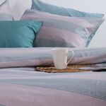 Μαξιλαροθήκη  Casual Stripe Petrol 52x72 Nef-Nef Homeware