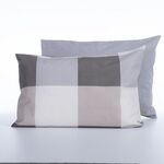 Μαξιλαροθήκη  Casual Check Grey 52x72 Nef-Nef Homeware