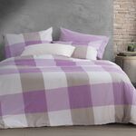 Μαξιλαροθήκη  Casual Check Mauve 52x72 Nef-Nef Homeware