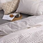 Σετ Σεντόνια Donter Grey 170x270 Μονά +(100x200+35) κατωσέντονο με λάστιχο Nef-Nef Homeware