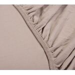 Σεντόνι Jersey 730-Beige 70x140+20 Κούνιας με λάστιχο Nef-Nef Homeware