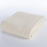 Κουβέρτα πικέ  New Golf Ecru 220x240 Nef-Nef Homeware