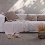 Ριχτάρι Betty Ecru Τριθέσιο180x300 Nef-Nef Homeware
