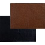 Σουπλά Leather Latte 32x44 με Υφή Δέρματος Nef-Nef Homeware
