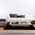 Διακοσμητικό Μαξιλάρι Lethal Latte 30x50 υφή δέρματος Nef-Nef Homeware