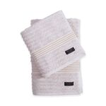 Πετσέτα Σώματος Elements-Elgyn Off White 80x160 Nef-Nef Homeware