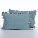 Σετ 2τμχ.Μαξιλαροθήκες Feraggio Blue 52x72 Nef-Nef Homeware