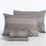 Σετ Σεντόνια Casual Stripe D.Grey Διπλά 200x270 Nef-Nef Homeware
