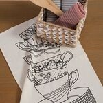 Ποτηρόπανο My Cup Of Tea Ecru 40x60 Nef-Nef Homeware
