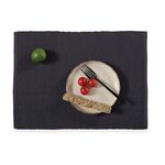 Σετ 2τμχ.Σουπλά Overal D.Grey 33x48 Nef-Nef Homeware
