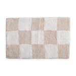 Χαλάκι Μπάνιου Chess Ecru 50x80 Nef-Nef Homeware