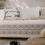 Ριχτάρι Πολυθρόνας Create Ecru 180x180 Nef-Nef Homeware