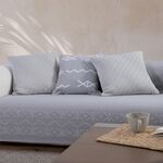 Ριχτάρι Τριθέσιο Create Grey 180x300 Nef-Nef Homeware