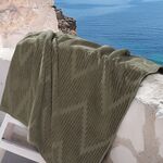 Πετσέτα Θαλάσσης Soroco Olive 80x160 Nef-Nef Homeware