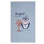 Παιδική Πετσέτα Θαλάσσης Penguin 70x120 Nef-Nef Homeware