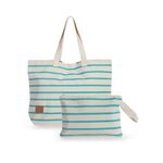 Τσάντα Θαλάσσης Elveria Aqua 52x38x15 Nef-Nef Homeware