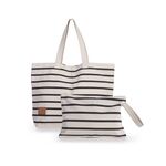 Τσαντάκι Θαλάσσης Elveria Black 33x23 Nef-Nef Homeware