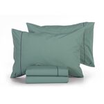 Σετ Σεντόνια Nautica-Nau Wave Solid Green Υπέρδιπλα 240x270