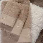 Σετ 3τμχ. Πετσέτες Perfection Beige Nef-Nef Homeware