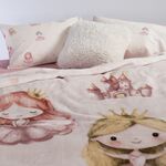 Κουβέρτα Παιδική Our Princess Μονό 160x220 Nef-Nef Homeware