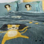 Κουβέρτα Παιδική Wild Dance Μονό 160x220 Nef-Nef Homeware